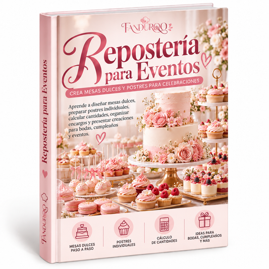 Repostería para Eventos – CREA MESAS DULCES Y POSTRES PARA CELEBRACIONES