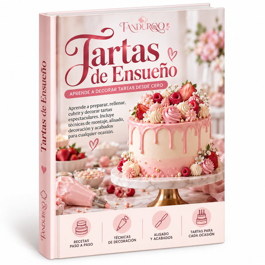 Tartas de Ensueño – APRENDE A DECORAR TARTAS DESDE CERO